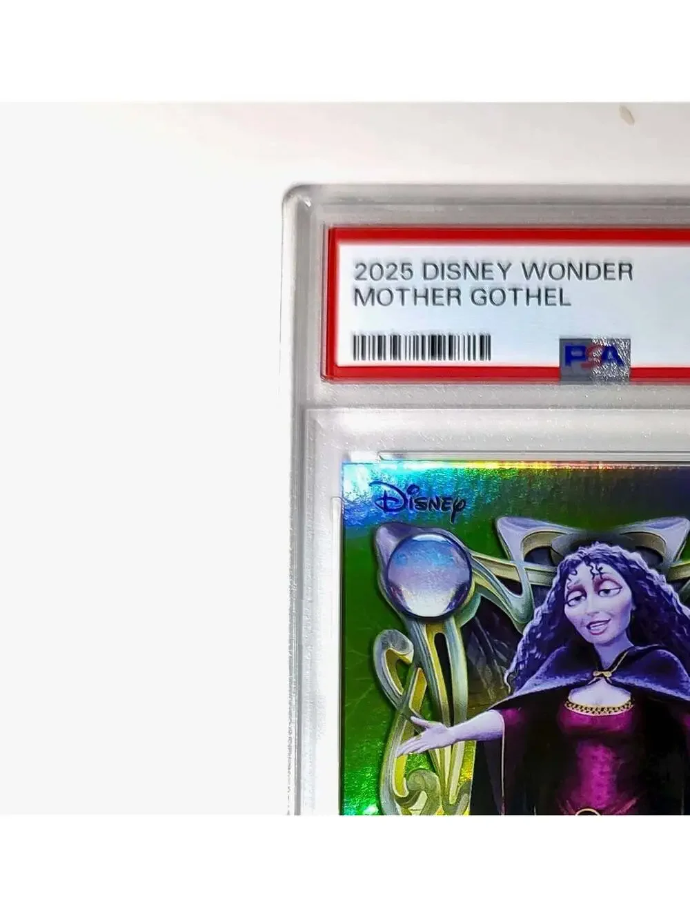 Mother Gothel 2025 Topps Disney Wonder #181 Card Tangled PSA 9